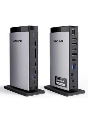 Wavlink USB-C 10G Triple 4K Display Universal Docking Station - Boxed (U)